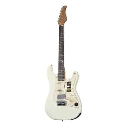 Mooer Audio GTRS Standard 800 Intelligent Guitar Vintage White - Electric Guitar Bild 9