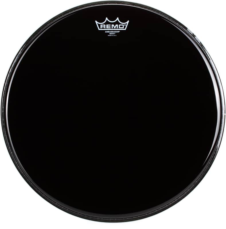 Remo Ambassador Ebony Drumhead - 16 inch (5-pack) Bundle image 1