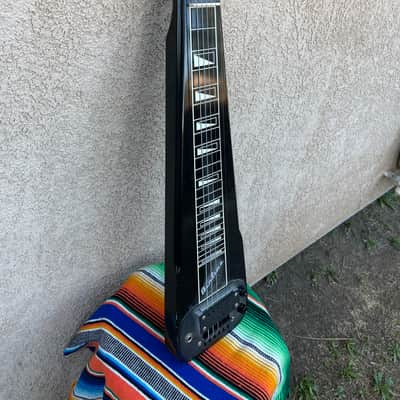 Airline / Valco Lap Steel Guitar 1960s - Black image 2