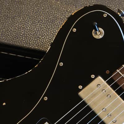 2021 K-Line Truxton '72 Swamp Ash Electric Guitar Factory Relic Black + COA OHSC image 3