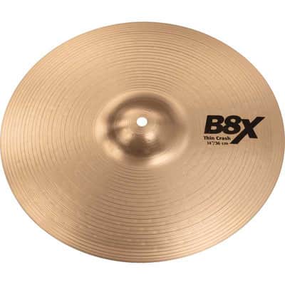 Sabian 41406X B8X 14" THIN CRASH image 1