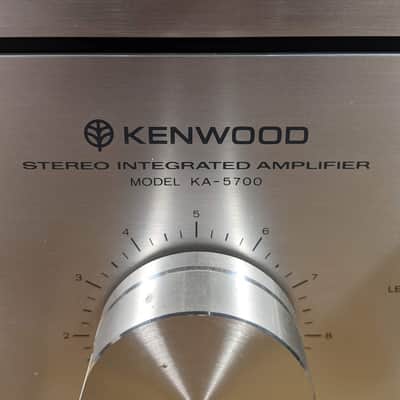 3 Pc. Kenwood Stereo System With Custom Wood Side Panels - KA-5700, KT-5500, KX-530 - See Description image 21