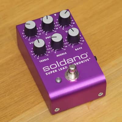 Soldano SLO Pedal Limited Edition 2022 - Anodized Purple image 2