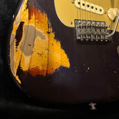 Oswald Guitars OS 2024 - Dark Purple over Sunburst image 6