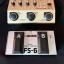 Boss VE-8 Acoustic Singer Pre-Amp with Boss FS6