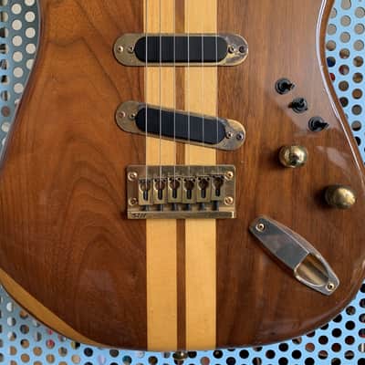 EL MAYA Neck Through Strat 1980 natural image 13