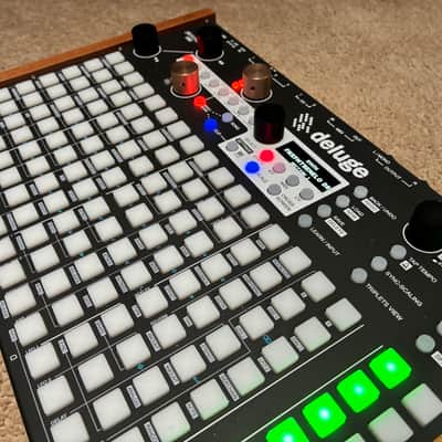 Synthstrom Audible Deluge 64-Voice Desktop Synthesizer with Numeric Display 2016 - 2022 - Black image 3