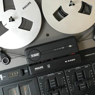Philips N4420 Stereo Reel-to-Reel Tape Recorder Serviced & Tested image 4