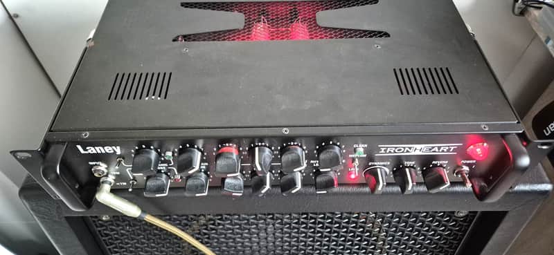 Laney IRT-Studio Ironheart Rackmount Tube Guitar Amp Head 2010s - Black image 1