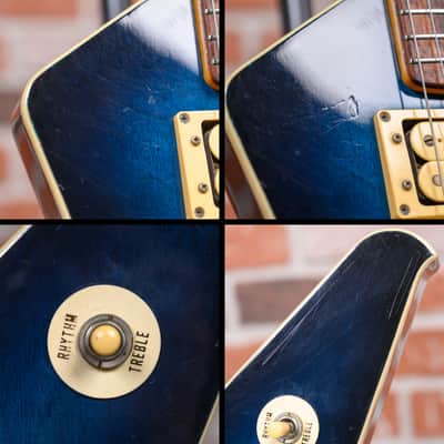 Ibanez X Series Destroyer DT155 Marine Sunburst 1983 w/OHSC image 15