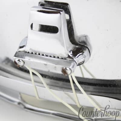 Premier 14x5"Olympic Snare Drum Chrome Steel COS Shell Vintage 70s 8-Lug England image 6
