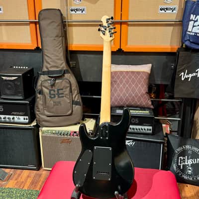 Sterling JP50 by Music Man “ Custom Al’s Paint SKULLS “ 2026 - Satin Black & Silver image 14
