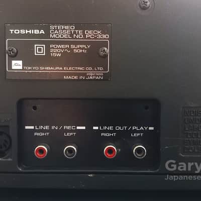 Toshiba PC-330 Direct-loading Tape Deck Japan 1977 image 7