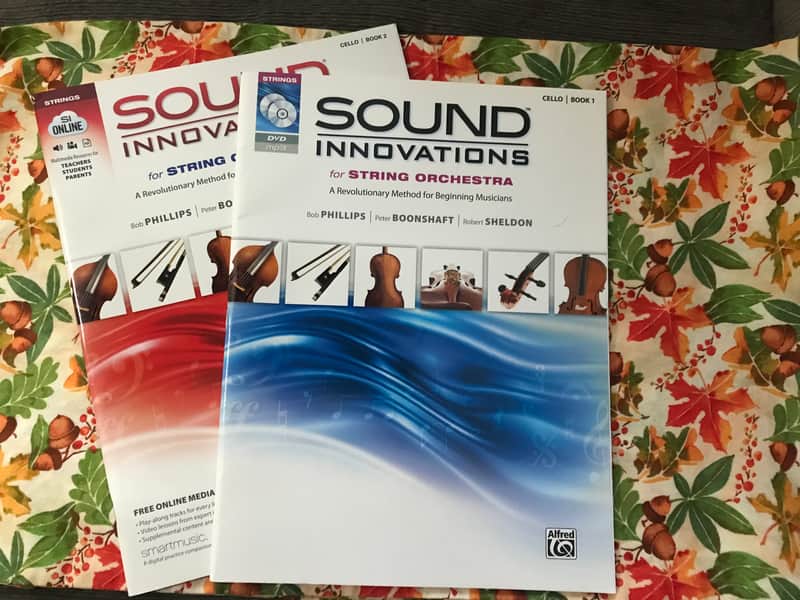 Alfred Music Sound Innovations for String Orchestra Cello books 1 & 2 image 1