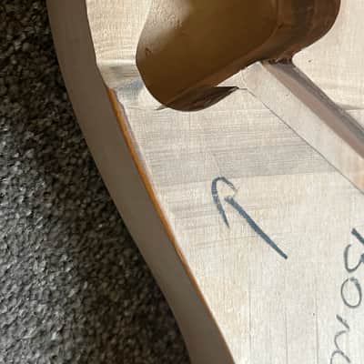 Fende Telecaster Deluxe MIM '72 guitar body - unfinished image 3