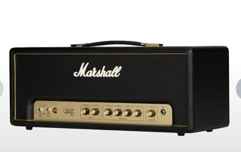 Marshall Origin ORIGIN50H 50-Watt Tube head - Black image 1