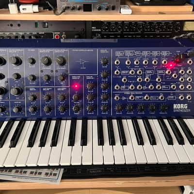 Korg MS-20 FS Monophonic Analog Synthesizer 2020 - Present - Blue