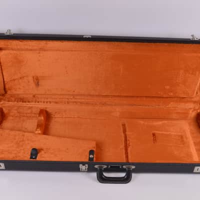 Fender G&G Deluxe Hardshell Case for Stratocaster Telecaster BLACK with ORANGE Plush Interior Custom Shop 1960's Reissue image 8