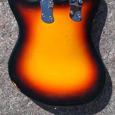 Mosrite Joe Maphis Model 1966 - Double Neck 6/12 Sunburst image 16