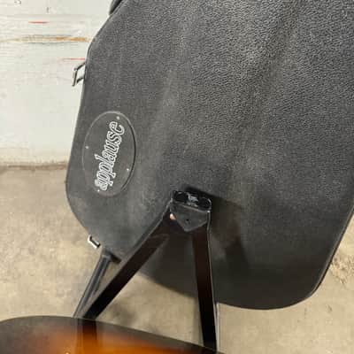 Vintage Ovation Applause AE-38 w hard case 1976 Sunburst image 11