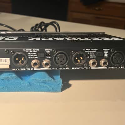 Behringer Feedback Destroyer Pro DSP1100P with IEC power cable and rack mount bolts & washers image 8