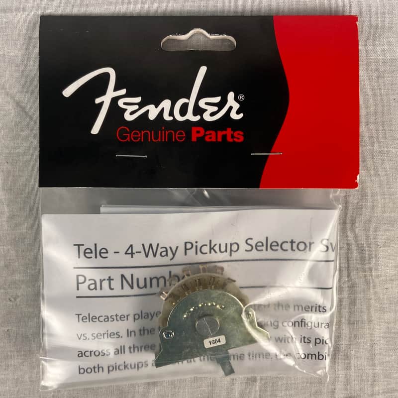 Fender 099-2250-000 Custom Shop Telecaster 4-Way Pickup Selector Switch image 1