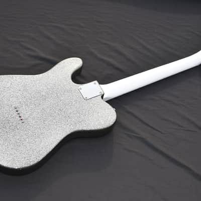 Video! Telecaster HS Metallic Silver Flake Dimarzio Tone Zone & Twang King image 9