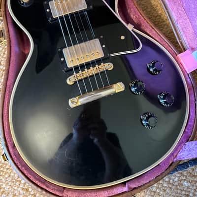 Gibson Custom Shop Historic '57 Les Paul Custom Black Beauty Reissue 2020 Ebony VOS image 14
