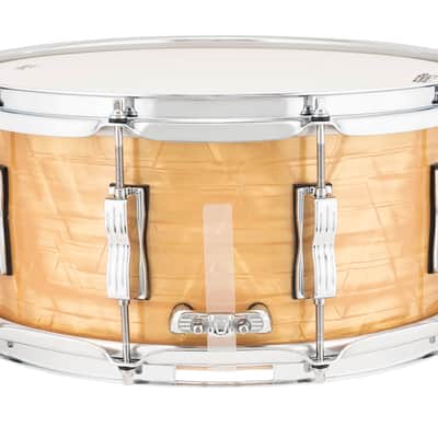 Ludwig Classic Maple 6.5x14" Aged Onyx Snare Drum | Made in the USA | NEW | Authorized Dealer image 3
