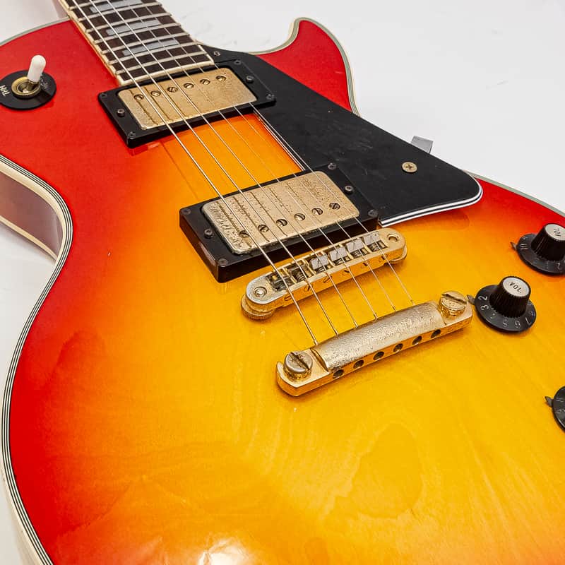 1978 Greco EG-500 Les Paul Custom MIJ Cherry Burst Guitar with