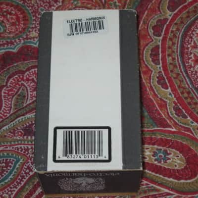 very lightly handled Electro Harmonix EMPTY CARDBOARD BOX + orig Owner's Instructions ONLY for Chillswitch Momentary Line Selector (NO pedal, NO warranty / registration paperwork) specifically from 2012 (can be home for different year Chillswitch pedal) image 6