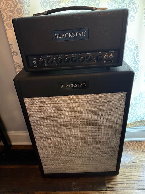 Blackstar St. James 6L6 2-Channel 50-Watt Guitar Amp Head w/ 2x12 cabinet image 1