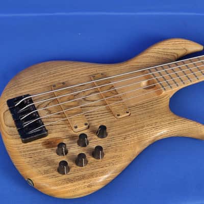 1999 F Bass Studio 5-String Electric Bass Guitar w/ Gig Bag image 3