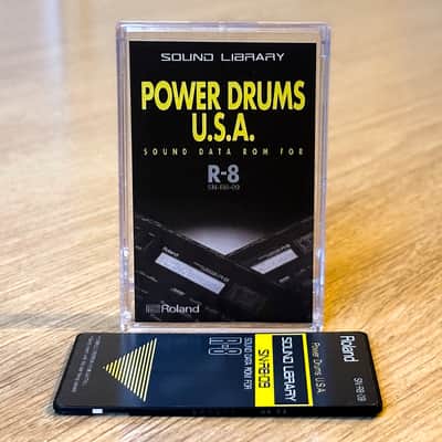 Roland R-8 / R-8m / R-8 MKII | SN-R8-09 POWER DRUMS USA | Waveform ROM Voice Card |