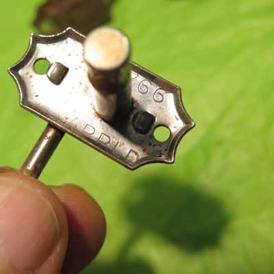 vintage 1956-1958 Kluson Gibson tuners PAT APPLD single line for Les Paul burst paf es 335 standard flying V explorer 330 175 archtop 350 130 goldtop image 11
