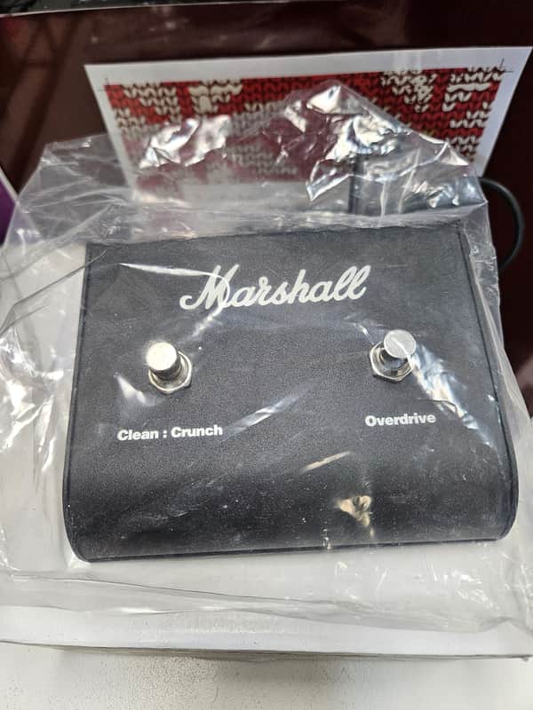 Marshall PEDL-90010 2-Button FX Amp Footswitch 2010s - Black image 1