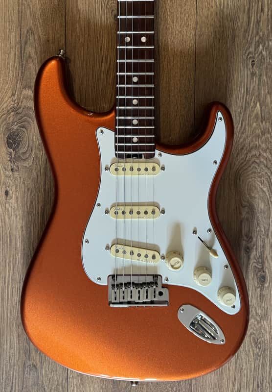 Fender American Elite Stratocaster RW Autumn Blaze Metallic