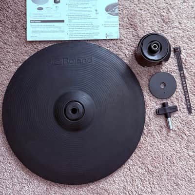 Roland VH-10 V-Hi-Hat 12" Cymbal Pad - Black image 3