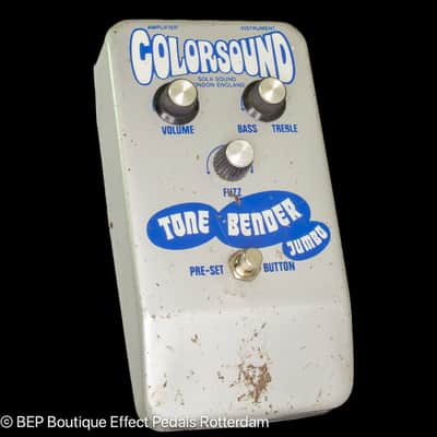 Reverb.com listing, price, conditions, and images for colorsound-jumbo-tonebender
