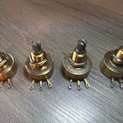 Alessandro 500K Custom Taper Audio Potentiometers - Set of 4: image 8