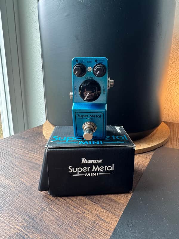 Ibanez SMMINI Mini Super Metal 2010s - Black image 1