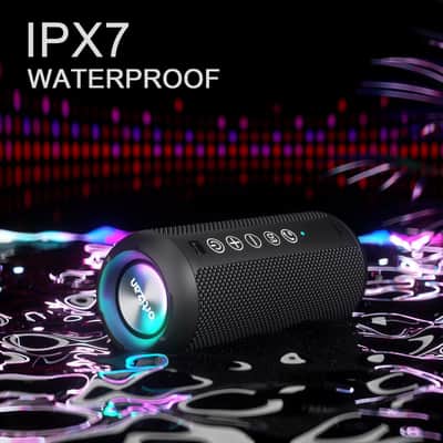 Portable Bluetooth Speaker, IPX7 Waterproof Wireless Speaker for Outdoor, Beach & Travel image 7