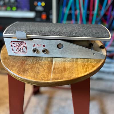 Ernie Ball P0-6165 500K Stereo Volume/Pan Pedal 1990s - Silver image 1