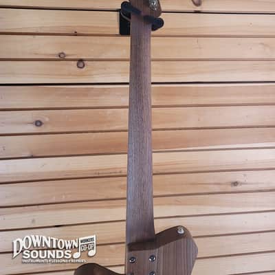Jones'n Guitars "The Knob" KB 5-String Bass with Access Soft Shell Case - Chambered Walnut, 8lbs 8oz image 12