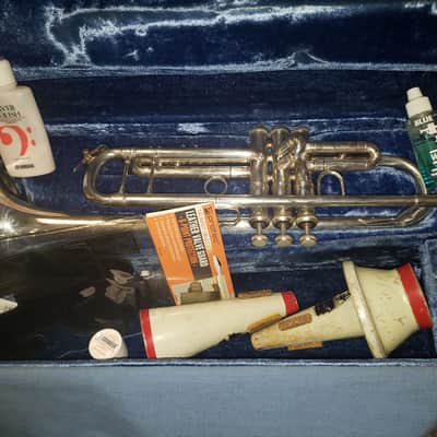 Vintage Bach Stradivarius 180S37 Silver Trumpet--Chem Cleaned, Serviced, Nice! image 1