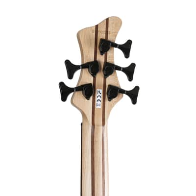 Fame Baphomet 5 III Natural Ash - 5-String Electric Bass image 4