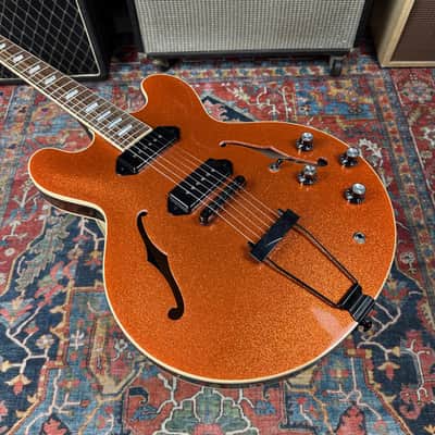Epiphone USA Casino 1 of 1 Custom Order Orange Sparkle - 2021 image 14