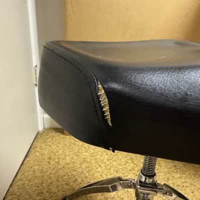 Enforcer Doubled Braced Heavy Duty Drum Throne - Adjustable, Spindle, Saddle image 4