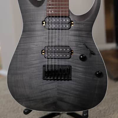 Ibanez RGA742FM-TGF Standard 2021 - Present - Transparent Gray Flat image 3
