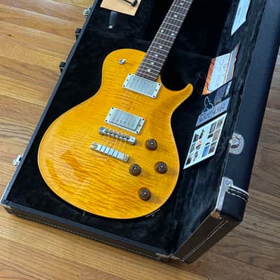2012 PRS Stripped 58 SANTANA YELLOW East Indian FB - MASSIVE FLAMETOP 57/08 Pickups Les Paul Style Single Cut Hard to Find Color image 12